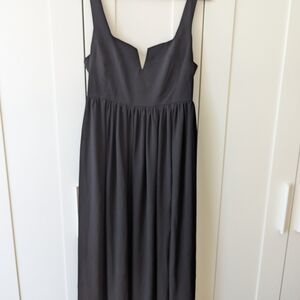 Chic Black Midi Dress